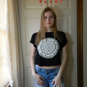 H&M Zodiac Crop Top